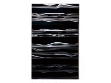 Acrylic wood grain kitchen cabinet door