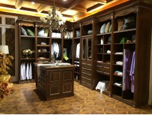 custom walk in closet