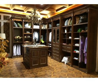 custom walk in closet