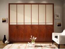 fashion style sliding door wardrobe