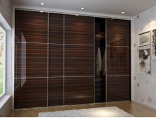 Moisture-proof bedroom sliding door wardrobe