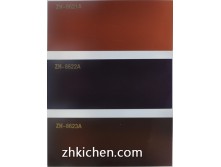 Simple color designed acrylic door sheet for cabinet doors