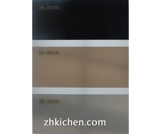 Solid color acrylic sheet for door panel