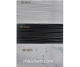 Wave texture acrylic plastic sheet for cabinet door