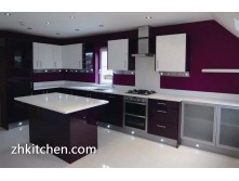 Customized Acrylic kitchen cabinets manufacturer