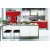High gloss modern kitchen cupboards made in China
