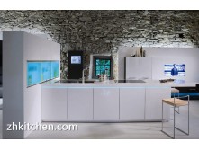 Australia style modern design lacquer kitchen cabinet