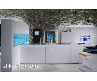 Australia style modern design lacquer kitchen cabinet