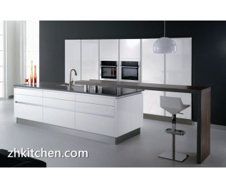 Modern custom frameless kitchen cabinets
