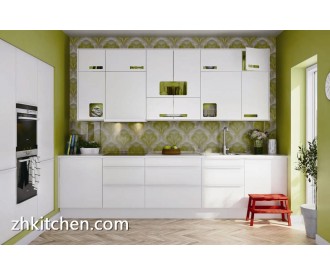 Modern white painting kitchen cabinets