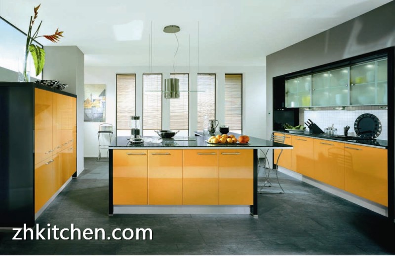 high glossy red acrylic mdf kitchen cabinet manufacturer, kitchen cabinet.