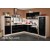 Black glossy kitchen furniture Guangzhou