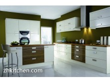 customized modern UV kitchen cabinets