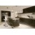 Glossy black baked kitchen units wholesale