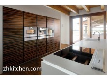 High gloss UV modular kitchen cabinet