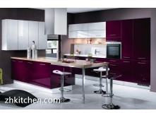 Modular high gloss UV kitchen designs