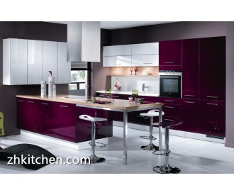 Modular high gloss UV kitchen designs