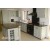 Economic kitchen cabinets with PVC door design
