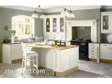 European standard white PVC kitchen cabinet