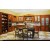 Classic style solid wood walnut kitchen cabinets