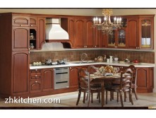 Small kitchen european style solid wood