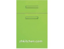 Gloss apple green Replacement cabinet doors