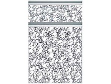 Pattern style kitchen cabinet door China