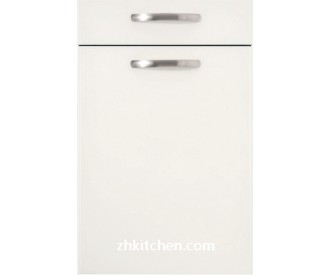 Milky white kitchen cabinet doors lacquer painted