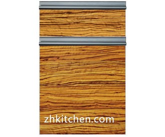 Wooden grain cheap cabinet doors