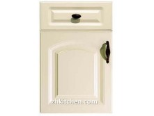 White Melamine PVC Kitchen Cabinet Door