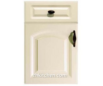 White Melamine PVC Kitchen Cabinet Door