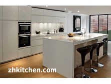 Gloss White Modern Acrylic Kitchen Canbinet