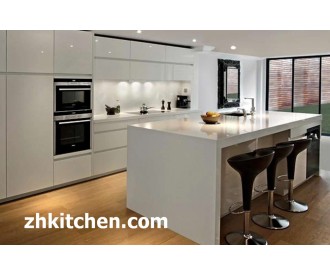 Gloss White Modern Acrylic Kitchen Canbinet