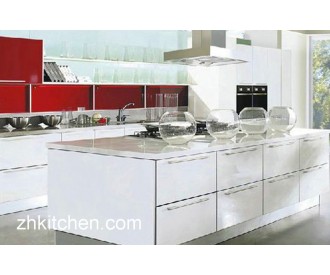 Glossy Kitchen Cabinet Design