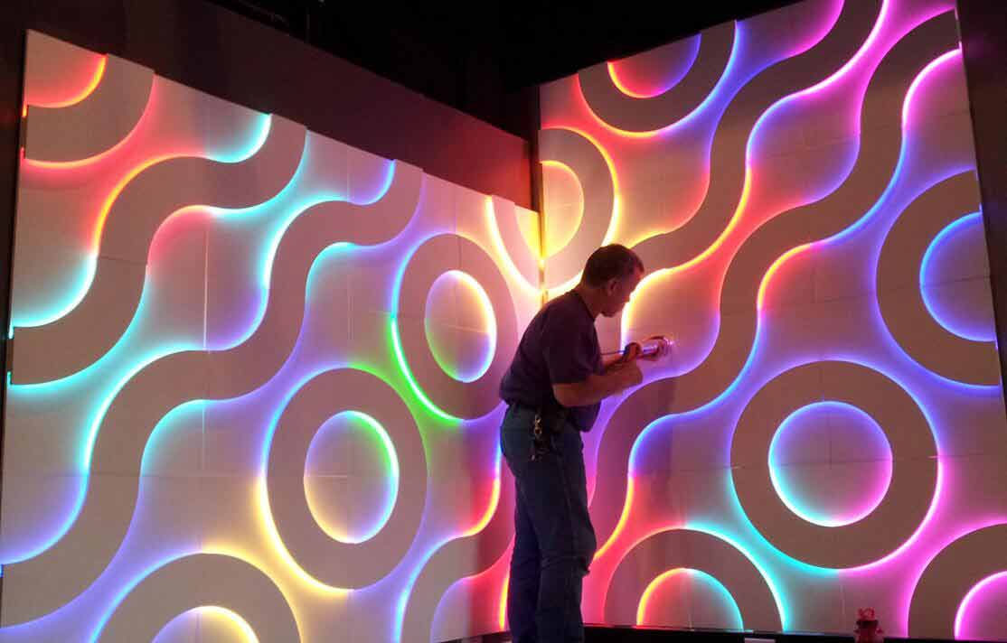 Luminous Texture Decorative Wall Panel