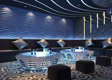 Decorative Wall Panel Of KTV Or Club