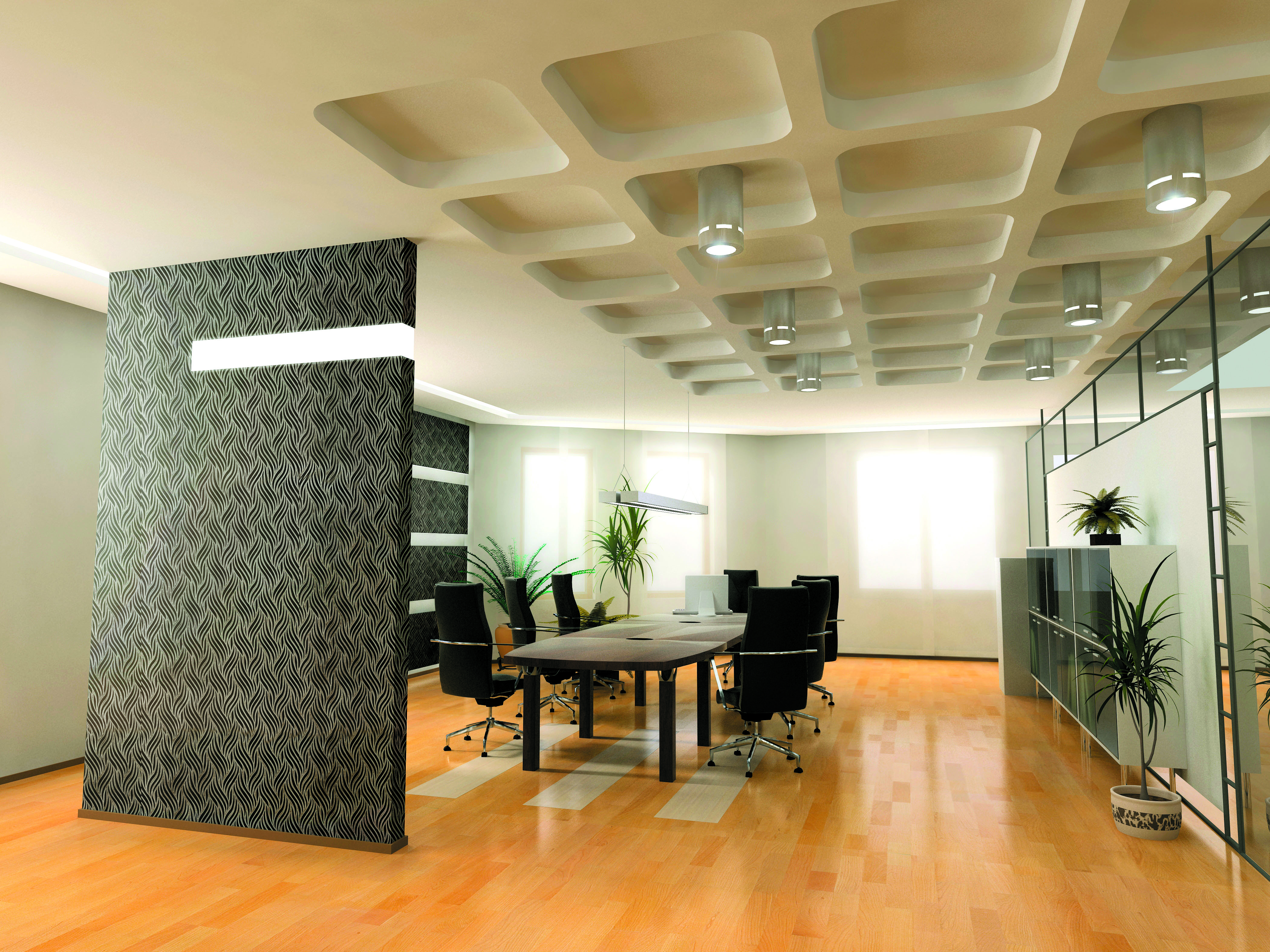 3D textured decorative panel