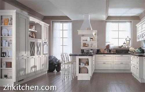 White Oak kitchen cabinets